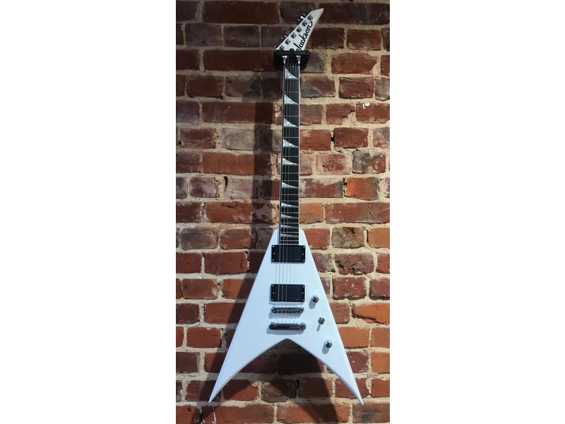 Pre Loved Jackson Pro King V KVMGT White Inc Bag