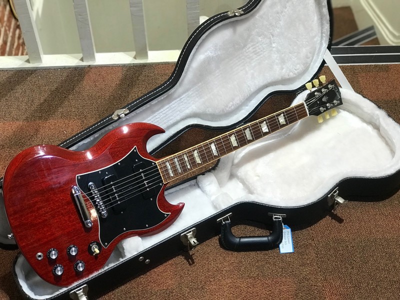 Pre Loved Gibson USA SG Standard P90 Cherry