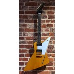 Pre Loved Epiphone Inspired by Gibson Custom 1958 Korina Explorer, Aged Natural inc Hard Case