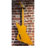 Pre Loved Epiphone Inspired by Gibson Custom 1958 Korina Explorer, Aged Natural inc Hard Case