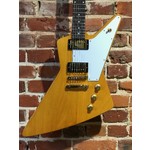 Pre Loved Epiphone Inspired by Gibson Custom 1958 Korina Explorer, Aged Natural inc Hard Case