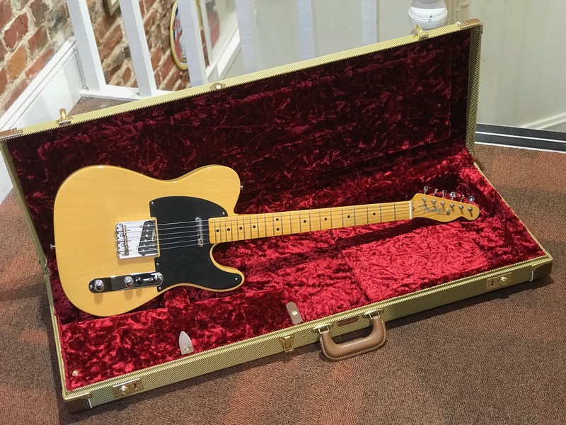 Pre Loved Fender American Vintage II 1951 Telecaster, Butterscotch Blonde Inc Hard Case
