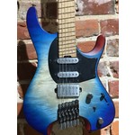 Pre Loved Ibanez QX54QM-BSM Headless Guitar Blue Sphere Burst Matte