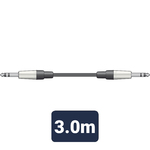 Classic Audio Lead 6.3mm Jack - 6.3mm Jack 3.0m
