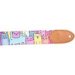 Flight Polyester Ukulele Strap - Kitty