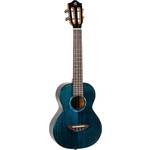 Flight Iris Tenor Tinta Ukulele - Trans Blue