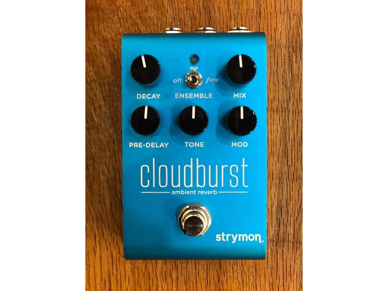 Pre Loved Strymon Cloudburst Ambient Reverb Pedal