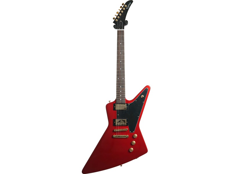 Epiphone Exclusive Explorer Ruby Red Metallic Inc Premium Bag