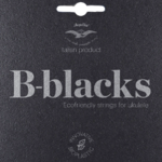 Aquila Aquila B-Blacks Ukulele Set, GCEA,Tenor, Low G