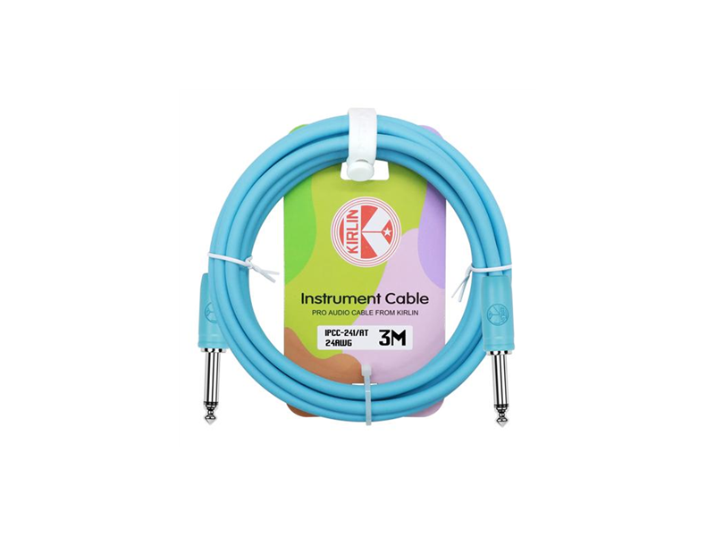 Kirlin Pastelpop Cable 10ft Atlantic Tide