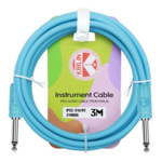 Kirlin Pastelpop Cable 10ft Atlantic Tide