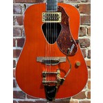Pre Loved Gretsch G5034TFT Rancher Bigsby Savannah Sunset Inc Bag