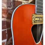 Pre Loved Gretsch G5034TFT Rancher Bigsby Savannah Sunset Inc Bag