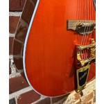Pre Loved Gretsch G5034TFT Rancher Bigsby Savannah Sunset Inc Bag