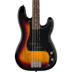 Fender Standard Precision Bass, Laurel Fingerboard, Black Pickguard, 3-Color Sunburst