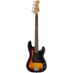 Fender Standard Precision Bass, Laurel Fingerboard, Black Pickguard, 3-Color Sunburst