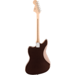 Squier Affinity Series Jaguar, Maple Fingerboard, White Pickguard, Mystic Metallic Brown