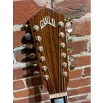 Pre Loved Guild F1512 Natural 12 String Acoustic Converted to Left Handed with Passive Pickup inc Hard Case