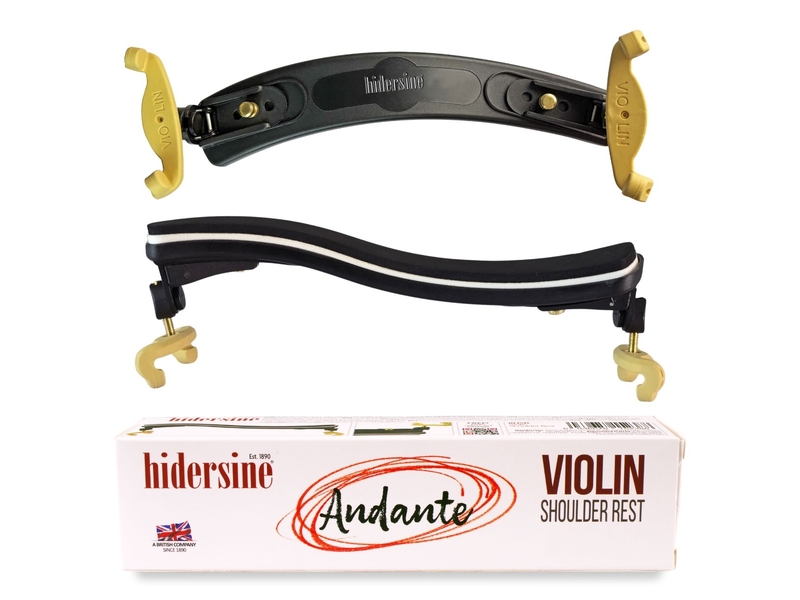 Hidersine Andante Violin Shoulder Rest 4/4 - 3/4