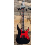 Pre Loved Ibanez GIO GRG131DX-BKF in Black Flat