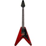 Epiphone Exclusive Flying V, Ruby Red Metallic Inc Premium Bag