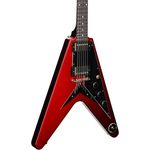 Epiphone Exclusive Flying V, Ruby Red Metallic Inc Premium Bag