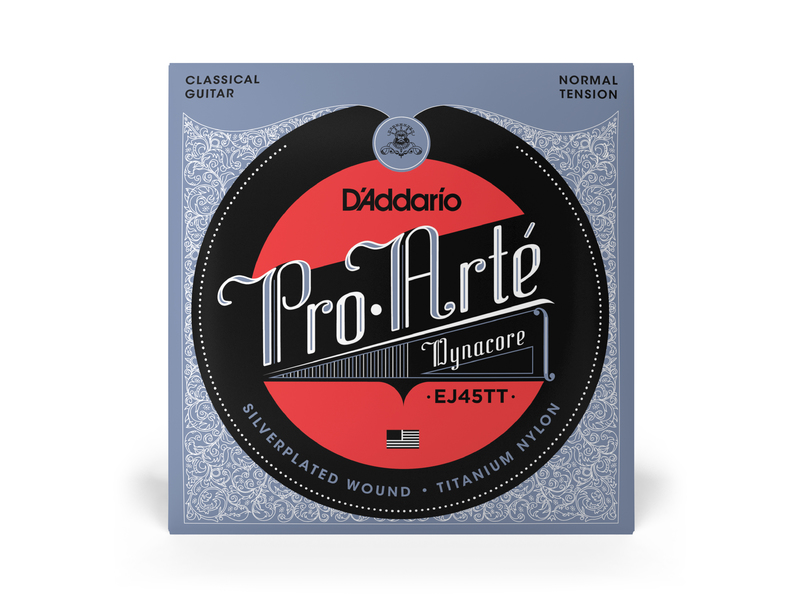 DAddario EJ45TT Normal Tension, Pro-Arté Dynacore Classical Strings