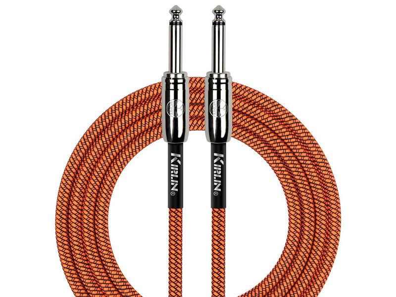 Kirlin Fabric 20ft/6m Straight Cable Orange