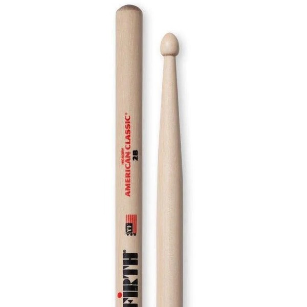 Square vic firth 2b american classic vf2b drumsticks