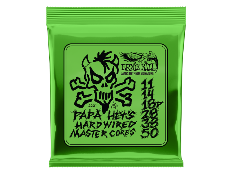 Ernie Ball Papa Hets Hardware Master Cores Strings 11-50