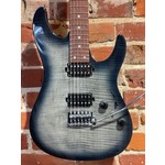 Pre Loved Ibanez AZ24S1F-TKS AZ Standard Series HH Electric Guitar in Transparent Black Sunburst