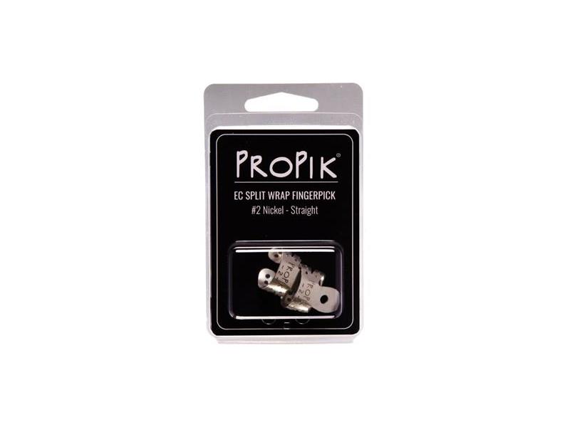 ProPik EC Split Wrap Nickel Finger Picks Retail 2PK