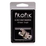 ProPik EC Split Wrap Nickel Finger Picks Retail 2PK