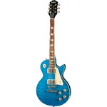 Epiphone Les Paul Standard 60s Quilt Top Translucent Blue - Inc Premium Bag