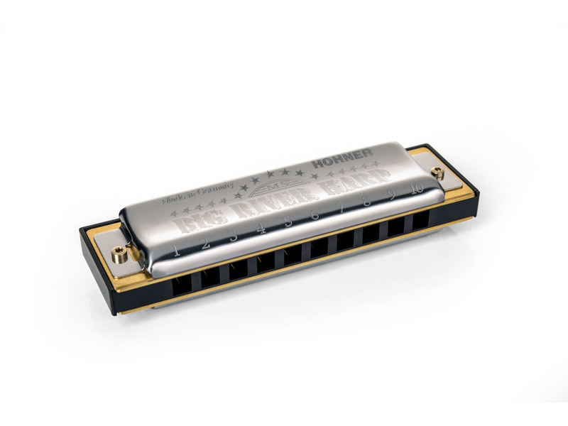 Hohner Big River Harmonica C Major - Updated Version