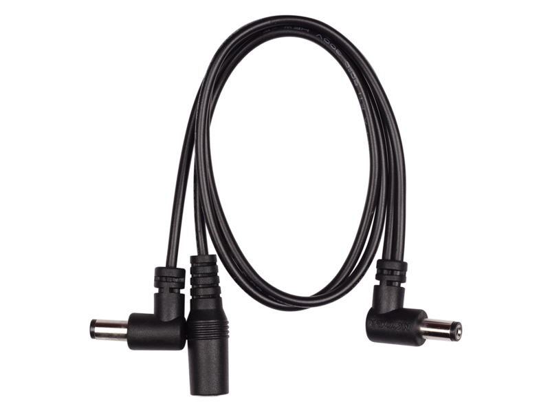 Mooer PDC2A 2-way Daisy Chain Cable - Angled