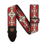 Ernie Ball Jacquard Strap Red Trellis