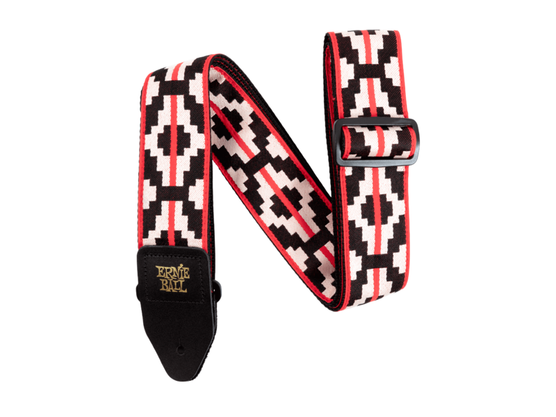 Ernie Ball Jacquard Strap Ristra Red