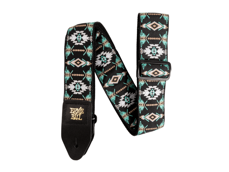 Ernie Ball Jacquard Strap Southwestern Turquoise