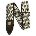 Ernie Ball Jacquard Strap in White Savannah