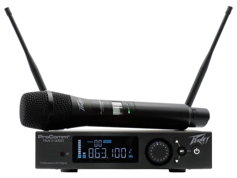 Peavey PROCOMM True D Handheld Radio Microphone System