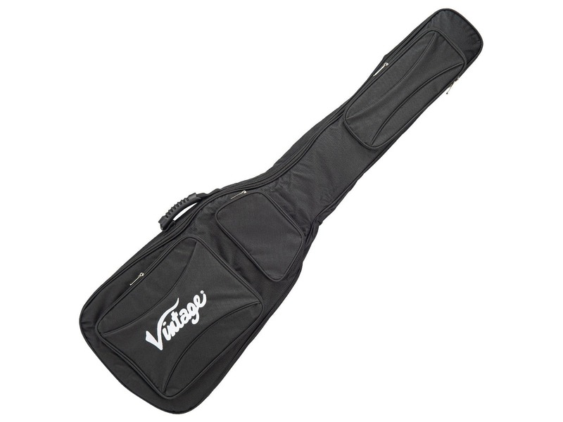 Vintage Deluxe Bass Guitar Bag ~ Black