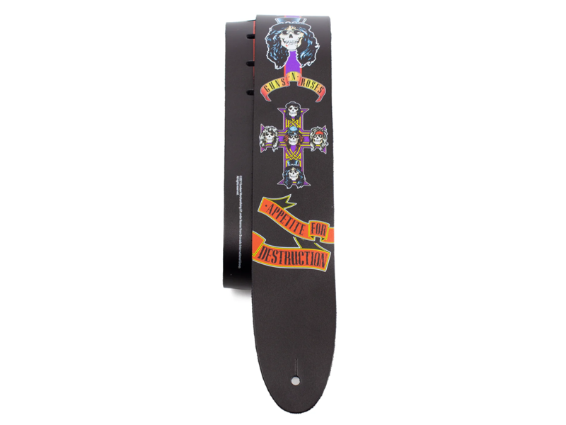 Perris Guns N Roses Appetite For Destruction Printed Leather Strap