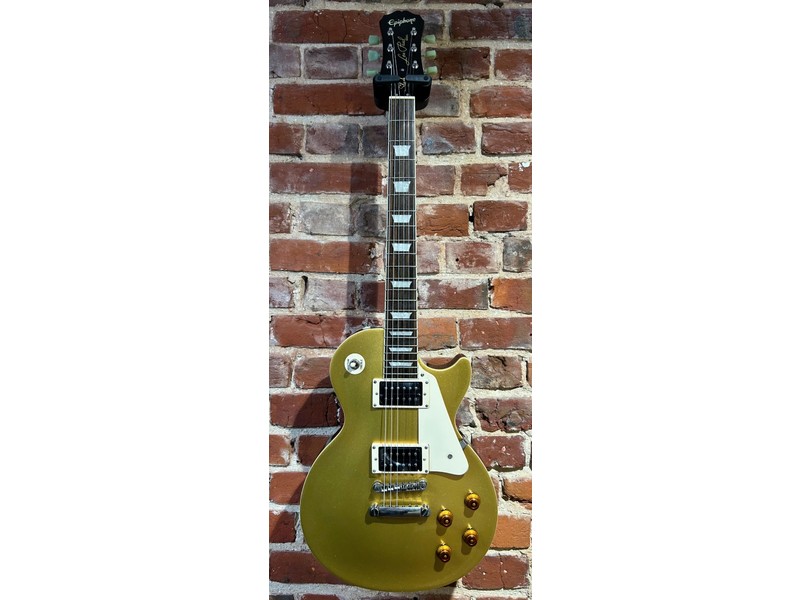 Pre Loved Epiphone Slash Signature Les Paul Classic Goldtop 2008 Ltd Edition Inc Hard Case