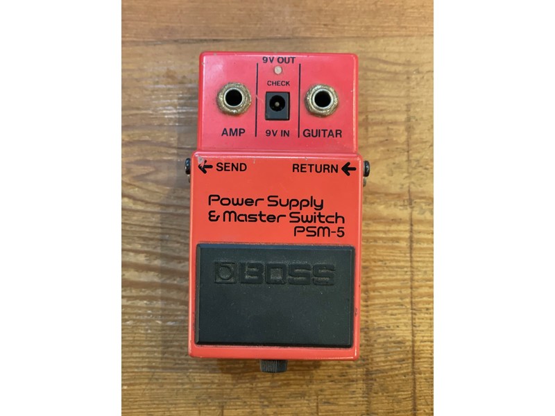 Pre Loved BOSS PSM-5 Power Supply & Master Switch