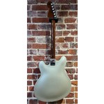 Pre Loved Fender Tom Delonge Starcaster Satin Shoreline Gold Inc Bag