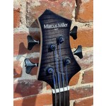 Pre Loved Sire Marcus Miller M7 Swamp Ash Fretless Bass Transparent Black