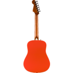 Fender California Standard Redondo Mini with Bag, Spruce Top, Fiesta Red