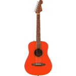 Fender California Standard Redondo Mini with Bag, Spruce Top, Fiesta Red