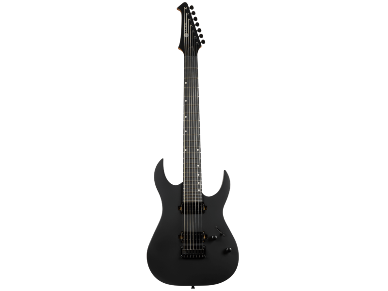 Spira S-407 7-String Matt Black